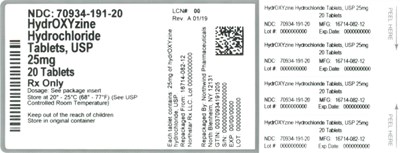 70934-191-20 - Rev A 01-19.jpg Label - 70934 191 20 Rev A 01 19